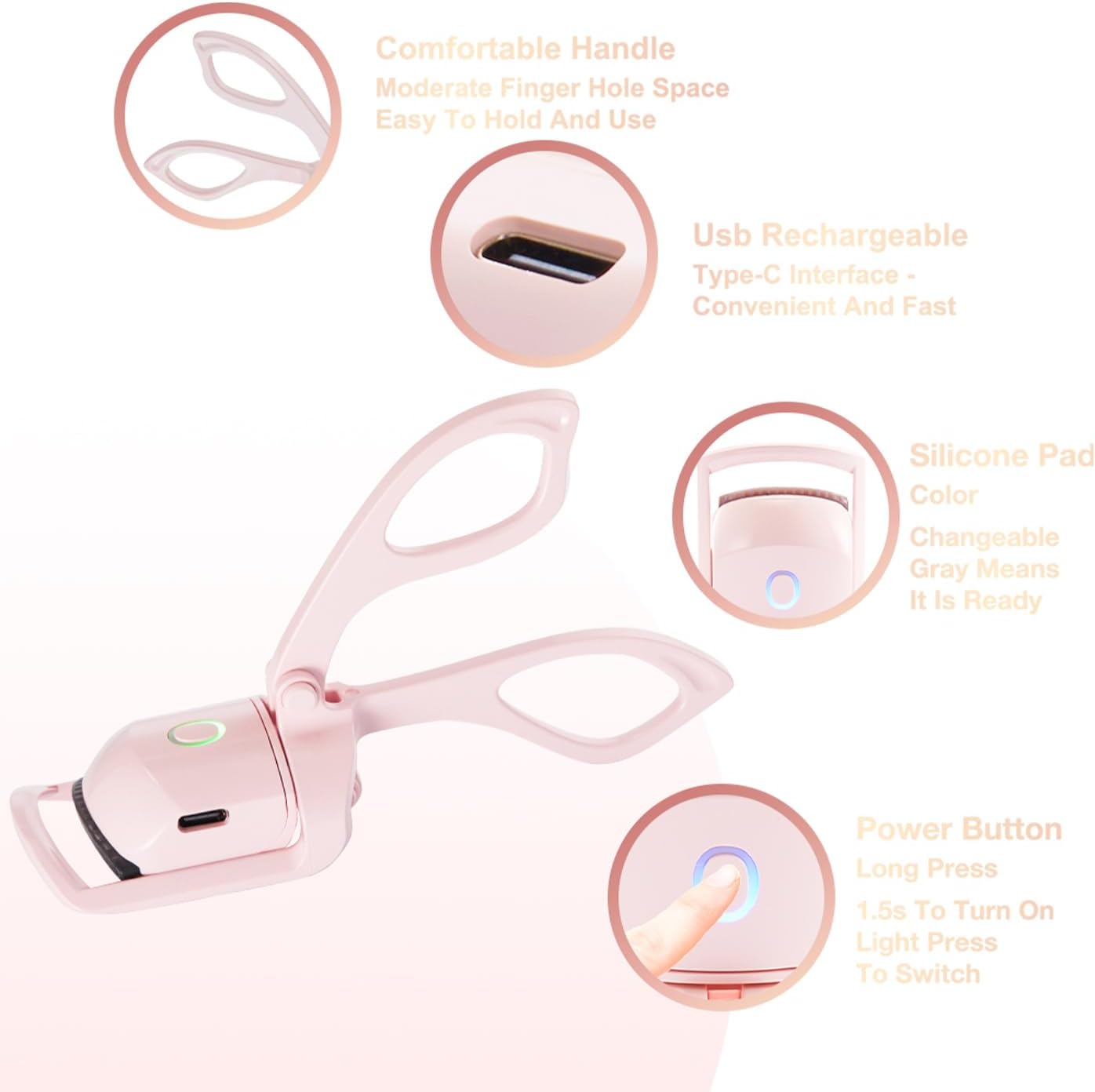 ThermaRizo Pro- Encrespador De Pestañas