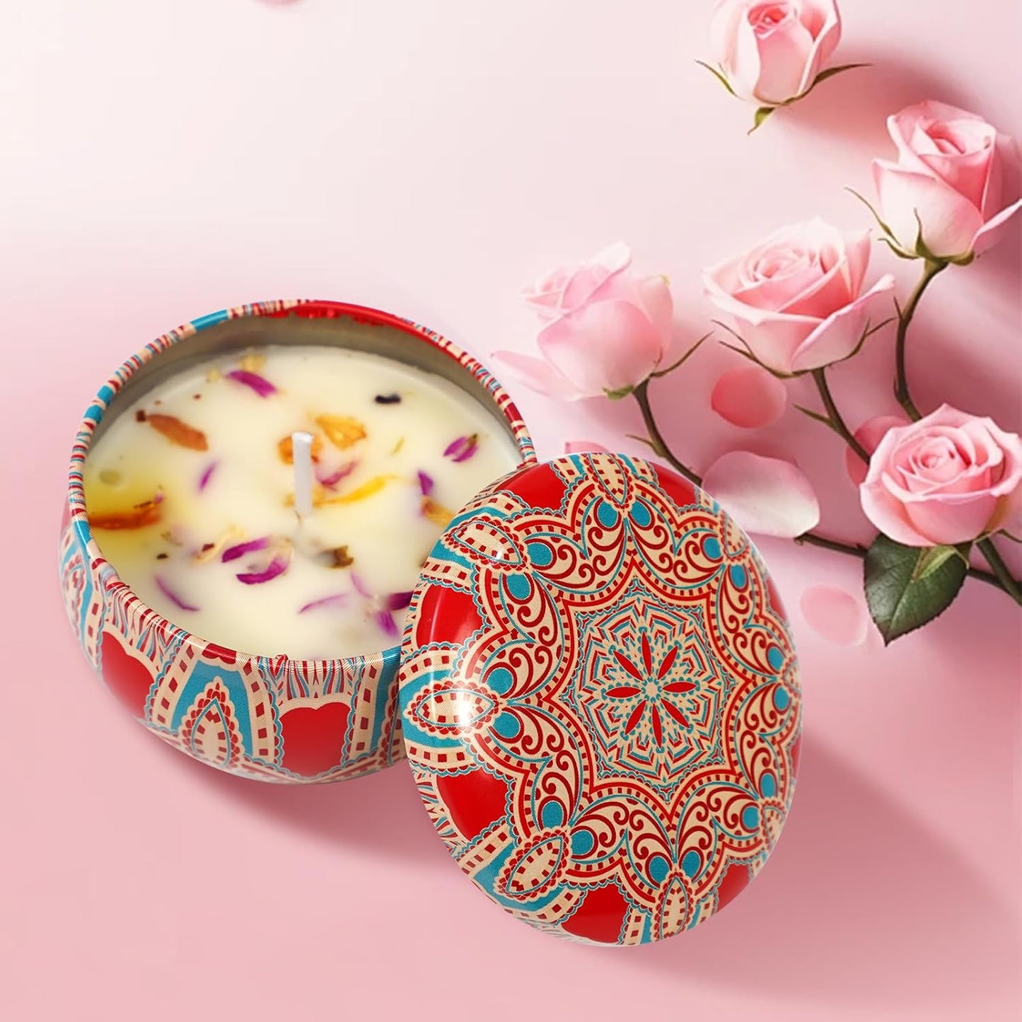 Set de Velas  x 4 - Aromaterapia  Antiestrés