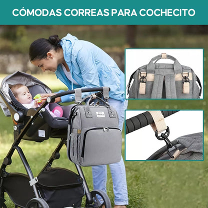 PañaleraSmart- Multifuncional Reforzada + Cuchara Tetero